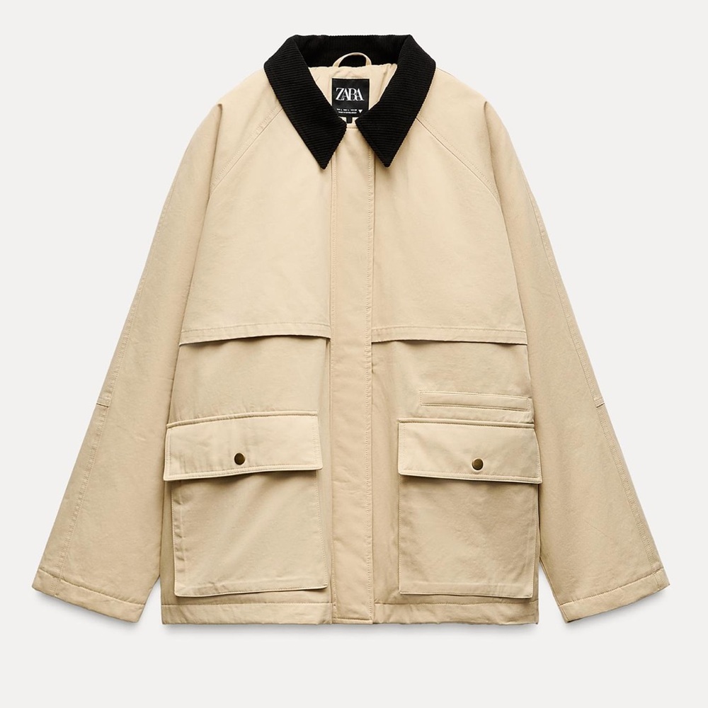 Zara Size Large Barn Jacket